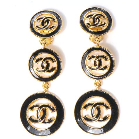 chanel clip earrings